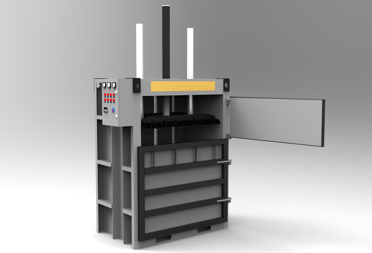 用于PET回收线的60T液压打包机