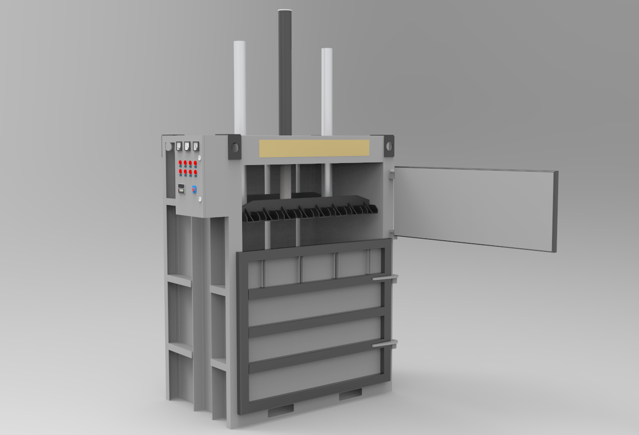 用于PET回收线的60T液压打包机
