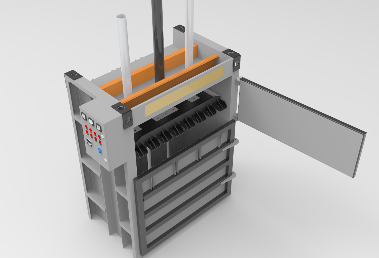 用于PET回收线的60T液压打包机