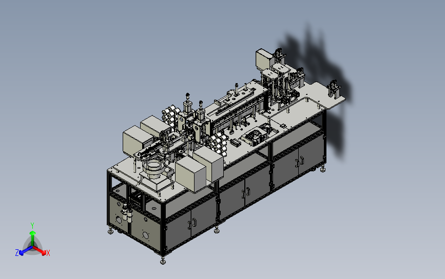 wire processing线材加工设备3D图纸 STEP格式
