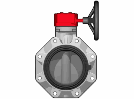 8FKOMRM LUG ISO-DIN 变速箱操作蝶阀，凸耳iso-din版本