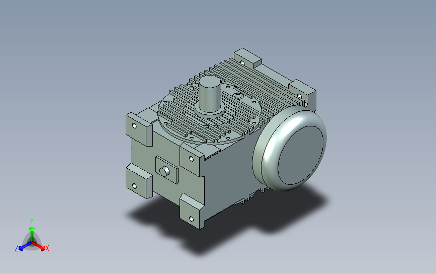 圆弧圆柱蜗杆减速器JSJ_CW_III_180系列