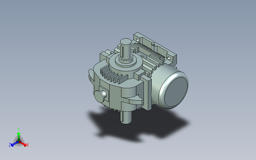 直廓环面蜗杆减速器JSJ_HWB-III_HWB100系列