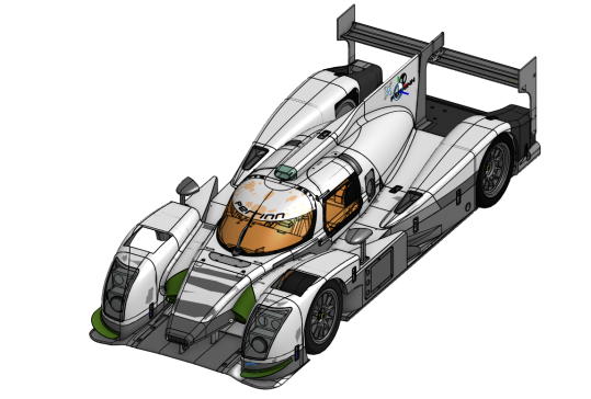 保时捷的勒芒原型车（LMP1）