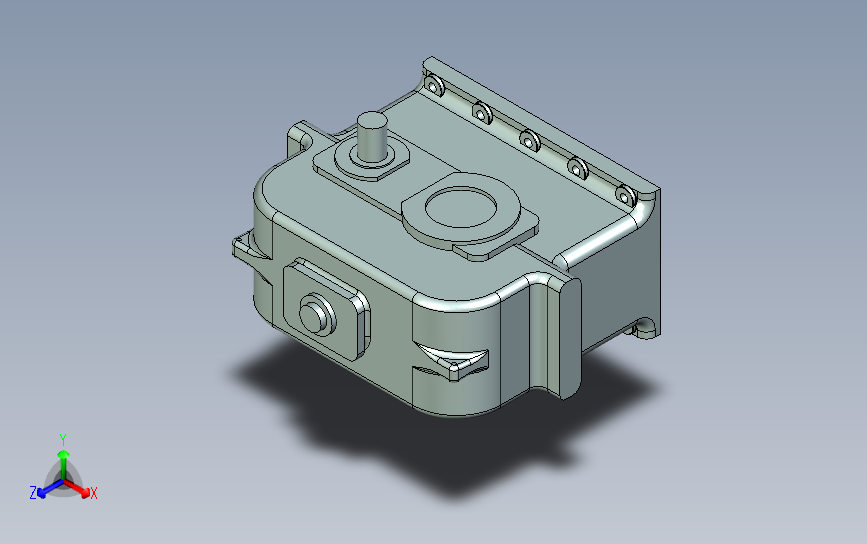 圆柱齿轮减速器JBT8853-1_ZDY500_C_I系列