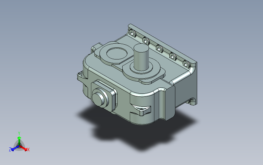 圆柱齿轮减速器JBT8853-2_ZDY250_A_II系列