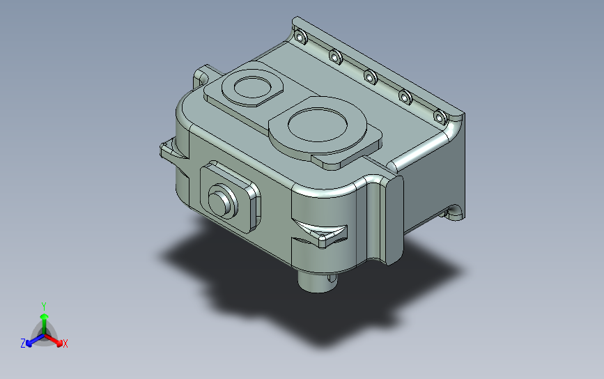 圆柱齿轮减速器JBT8853-3_ZDY560_B_III系列