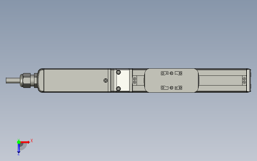 THK电动引动器KRF3直接安装TSC控制器系列_IGES_模型图纸下载 – 懒石网