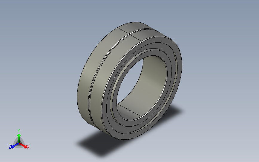 SKF1-12圆锥孔调心滚子轴承3D模型