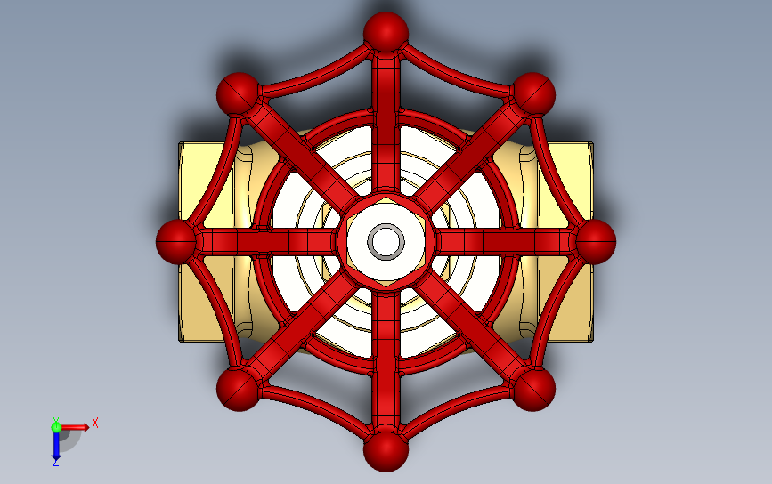 截止阀 4寸 Npt Solidworks 2012 模型图纸下载 懒石网