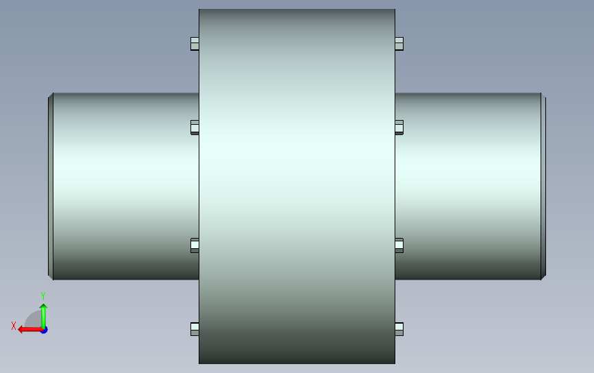 GB5015_LZ1-20x52弹性柱销齿式联轴器_Parasolid_模型图纸下载 – 懒石网