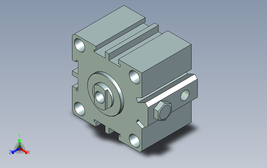 GCFBJCX-BJX-B_100_30_0标准紧凑型气缸