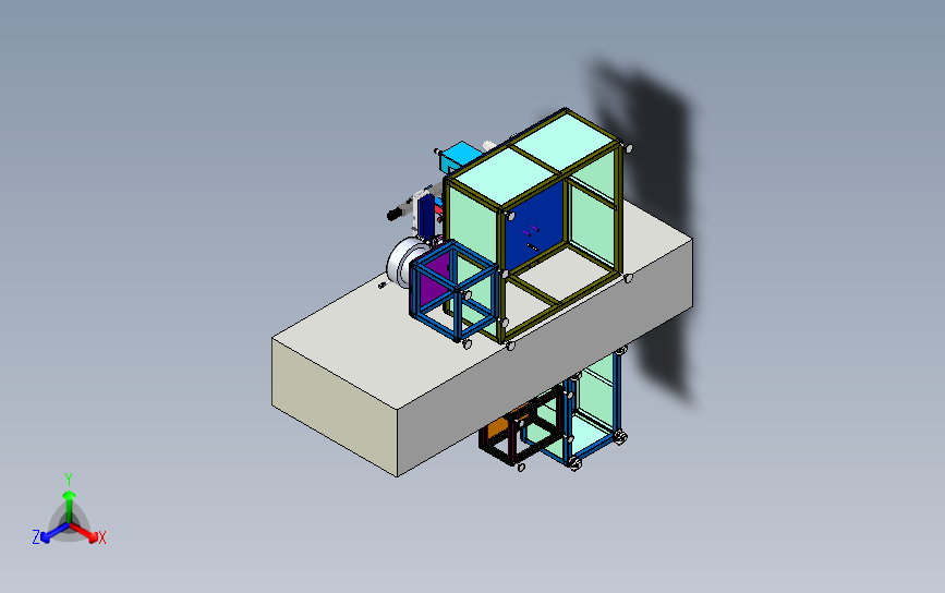 嵌件自动安装注塑一体机