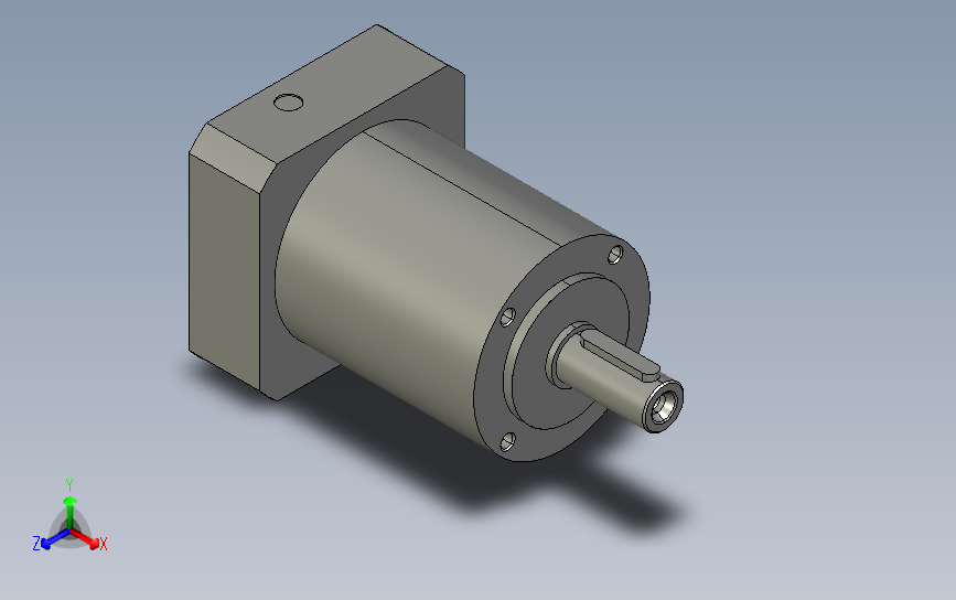间隙减速器gearbox_gbx060008k_gbk_060_070_2_f