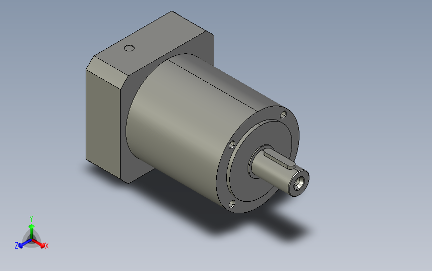 间隙减速器gearbox_gbx080003k_gbk_080_070_2_f