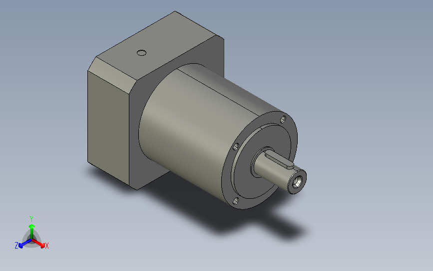 间隙减速器gearbox_gbx080003k_gbk_080_100_3_f