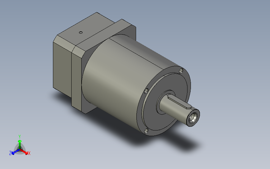 间隙减速器gearbox_gbx160005k_gbk_160_100_3_f