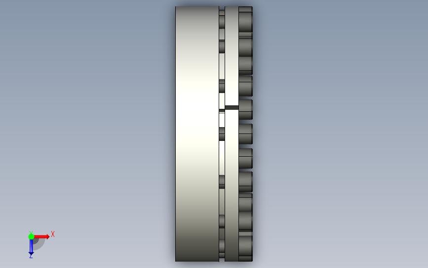 型胀套disk_c_200x260 俯视图