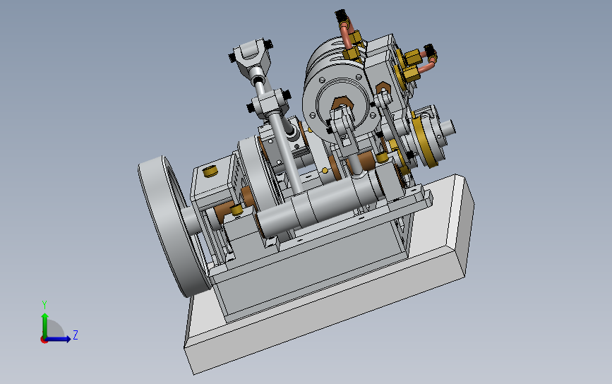 发动机Monitor Steam Engine 左侧视图