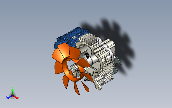 发动机Two stroke rotary engine