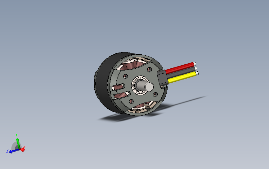 小型智能扫地机器人机构3D图纸 SOLIDWORKS设计 附x_t格式
