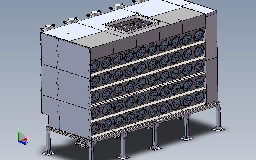 木业钣金拼装除尘器soldiworks 