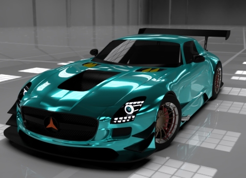 奔驰SLS AMG GT3