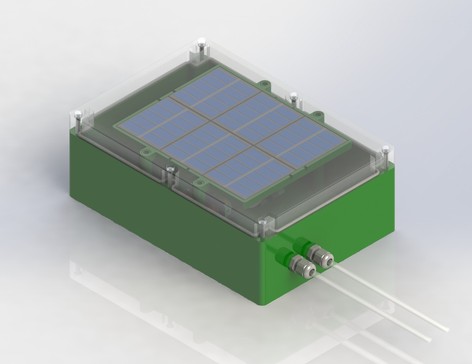 3V 开路、1.2A 太阳能电池板、3V 超级电容器外壳