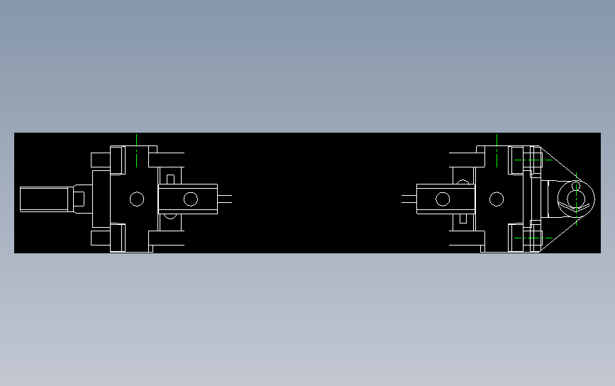SMC气缸CDBA2D40_A图纸