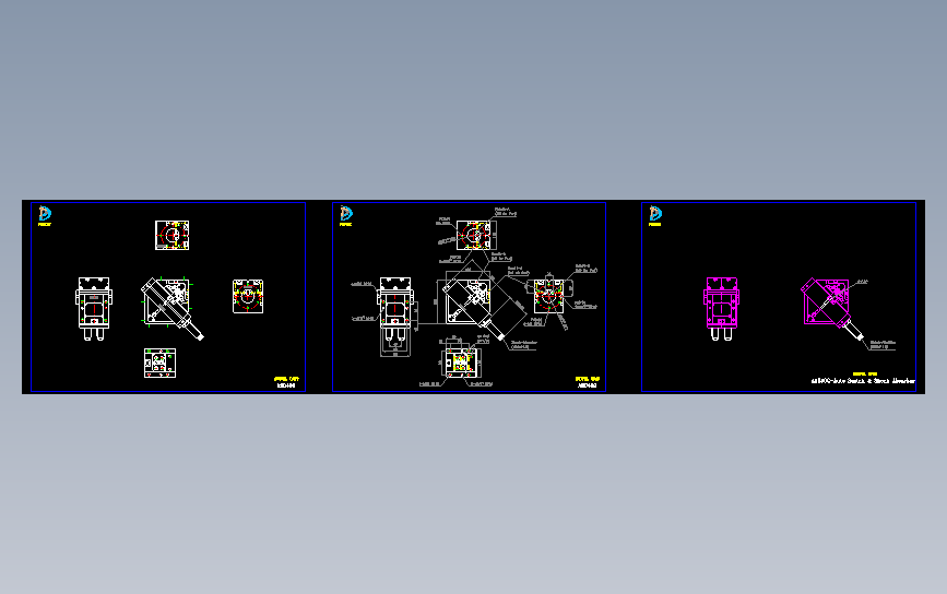 旋转装置ASU40G图纸