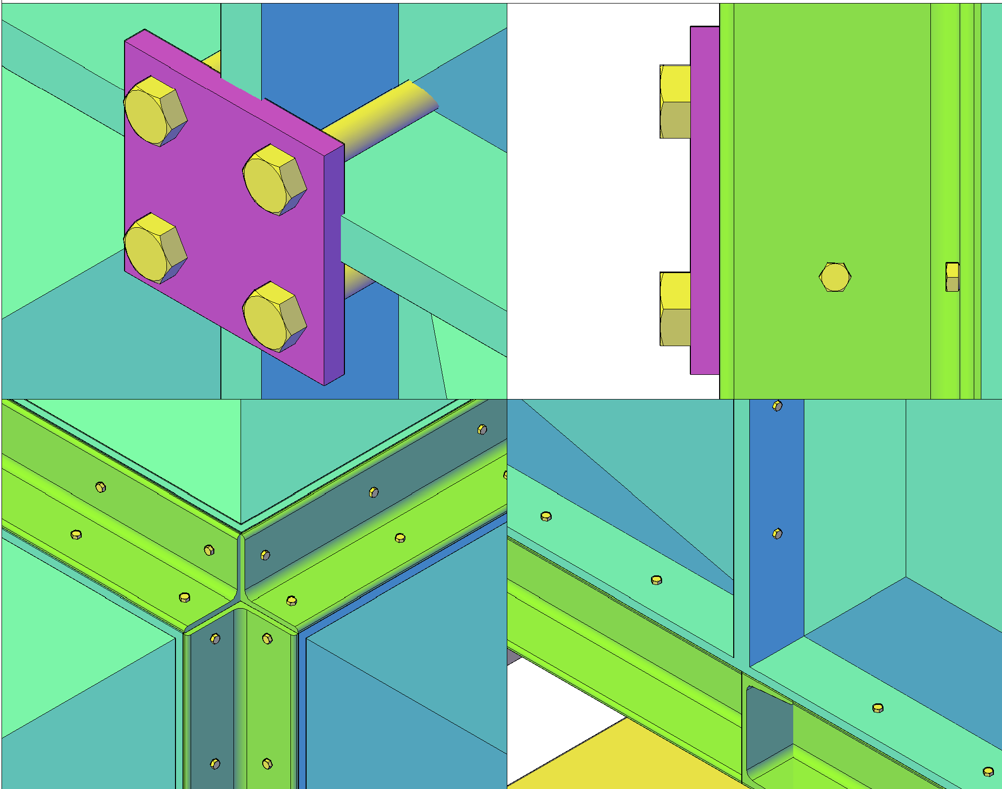 72m³水箱玻璃钢面板