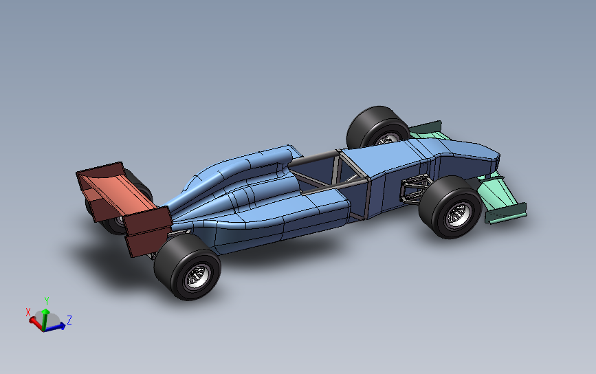 F1赛车 主视图