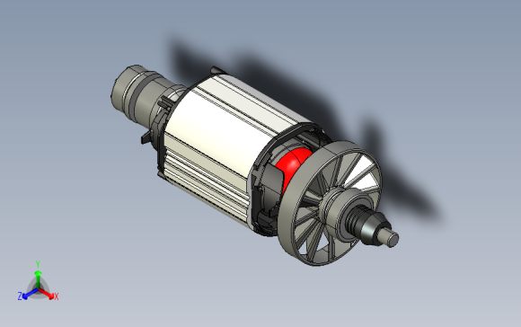 角磨机模型 (ProE)