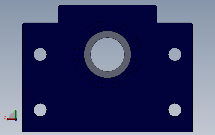 BK丝杠支撑座[BK17]_SOLIDWORKS 2018_模型图纸下载 – 懒石网