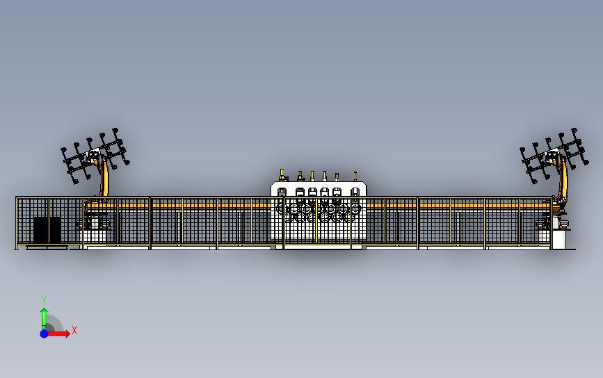 板材矫平机自动化