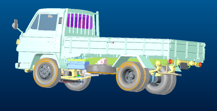 轻型卡车模型(UG)