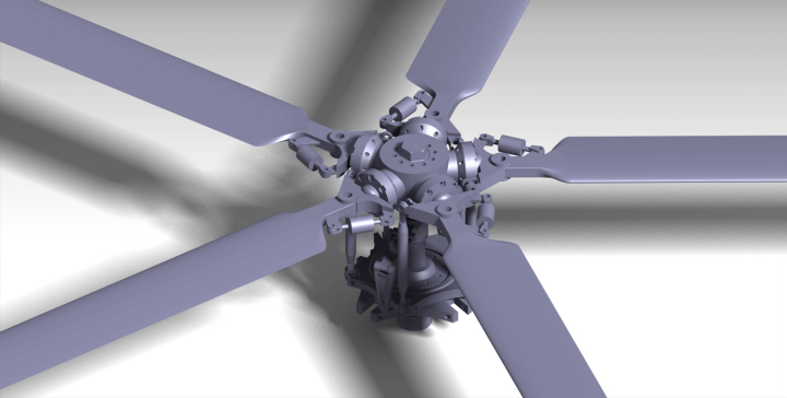 直升机旋翼总成