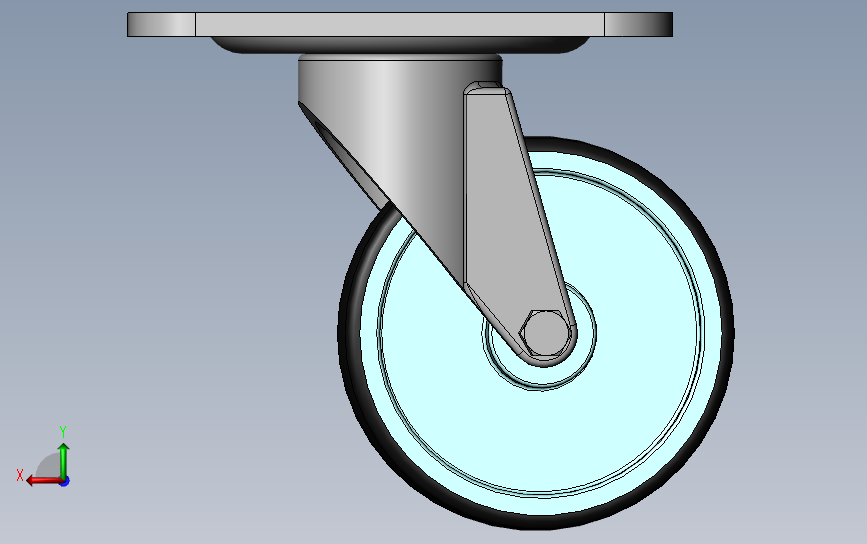 3430POI058P60-80x60装配[3430POI058P60-80x60]脚轮