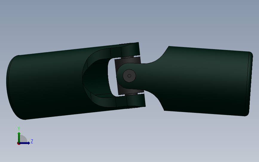 单节式万向节WSD[WSD3-J1-12]_SOLIDWORKS 2018_模型图纸下载 – 懒石网