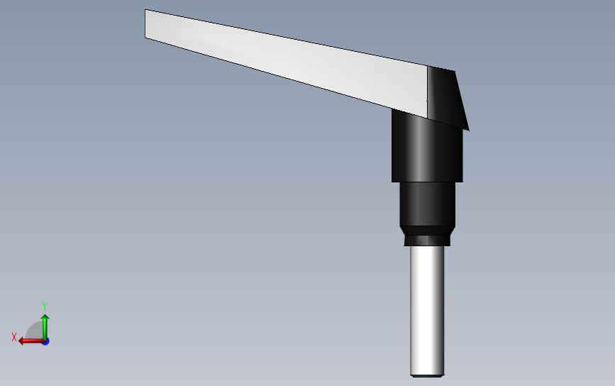 可调位紧定手柄B[AFH-M6-25B]