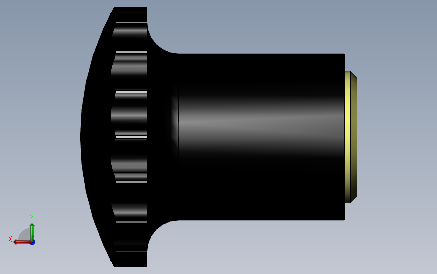 压花把手KNURLED-KNOBS[KNURLED-KNOBS-M12]_SOLIDWORKS 2018_模型图纸下载 – 懒石网