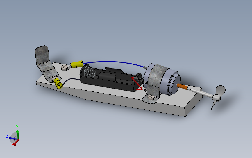 船_SOLIDWORKS 2019_模型图纸下载 – 懒石网