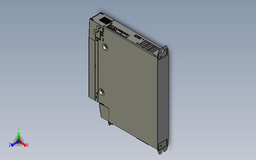 高性能多机传动驱动器STEP_B00(MD810-50M4TD5.5G210+整机外形图)