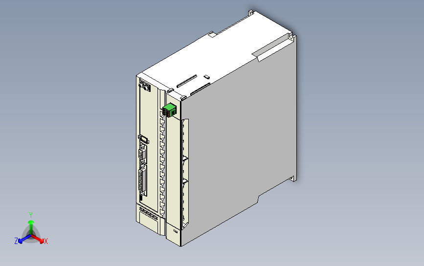 01052228-WXSTEP_B00(整机3D模型) 伺服驱动器