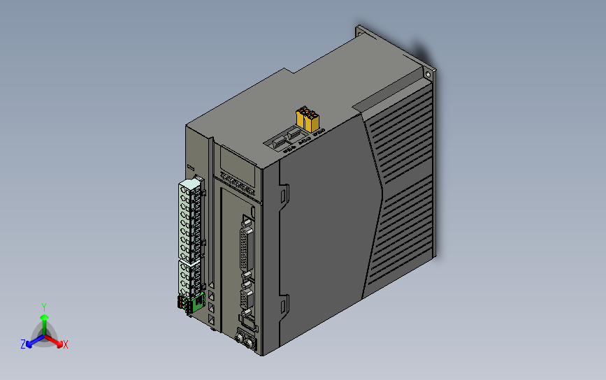 01052231-WXSTEP_B00(整机3D模型) 伺服驱动器
