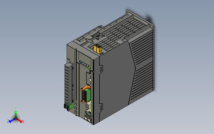 01052243-WXSTEP_B00（整机3D模型） 伺服驱动器