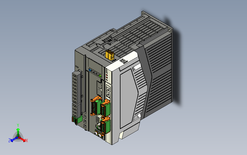 01052304-WXSTEP_B00（整机3D模型） 伺服驱动器