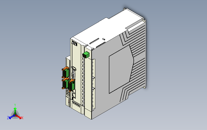01052307-WXSTEP_B00（整机3D模型） 伺服驱动器