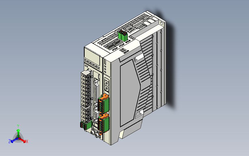 01052320-WXSTEP_B00（整机3D模型） 伺服驱动器