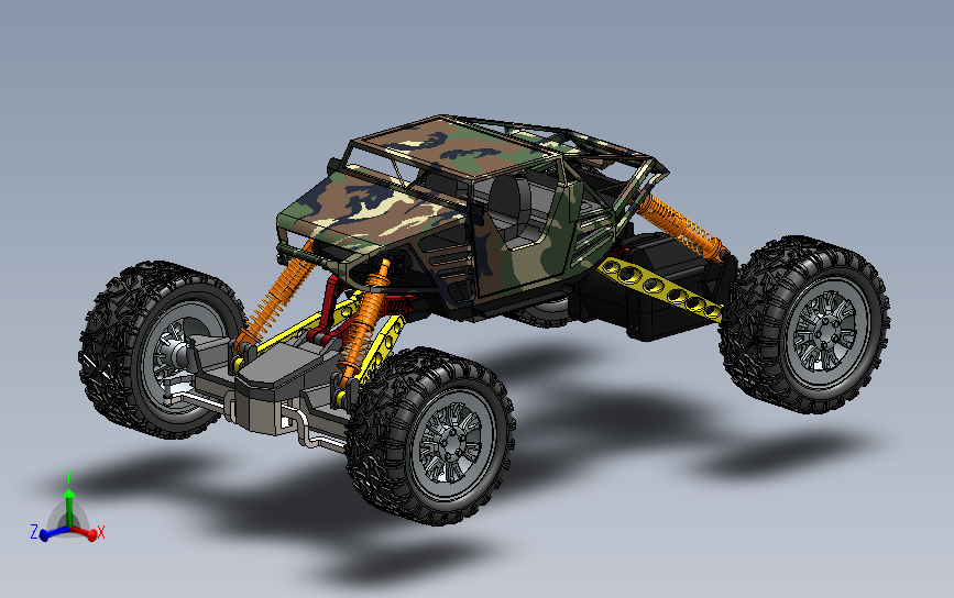 RC遥控车(Monster Truck